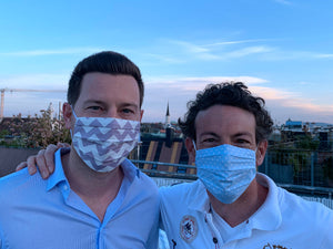 Spread Love - double sided protective mask - True Boxers