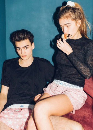 Shake it Loose - pink mosaic Boxer Short - True Boxers
